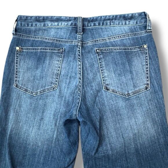 Pilcro and the Letterpress Stet Fit Blue Skinny Cropped Jeans Women’s Size 29 - Picture 10 of 14